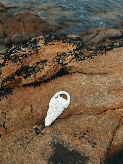 "Spiral of the Sea" Seashell bag