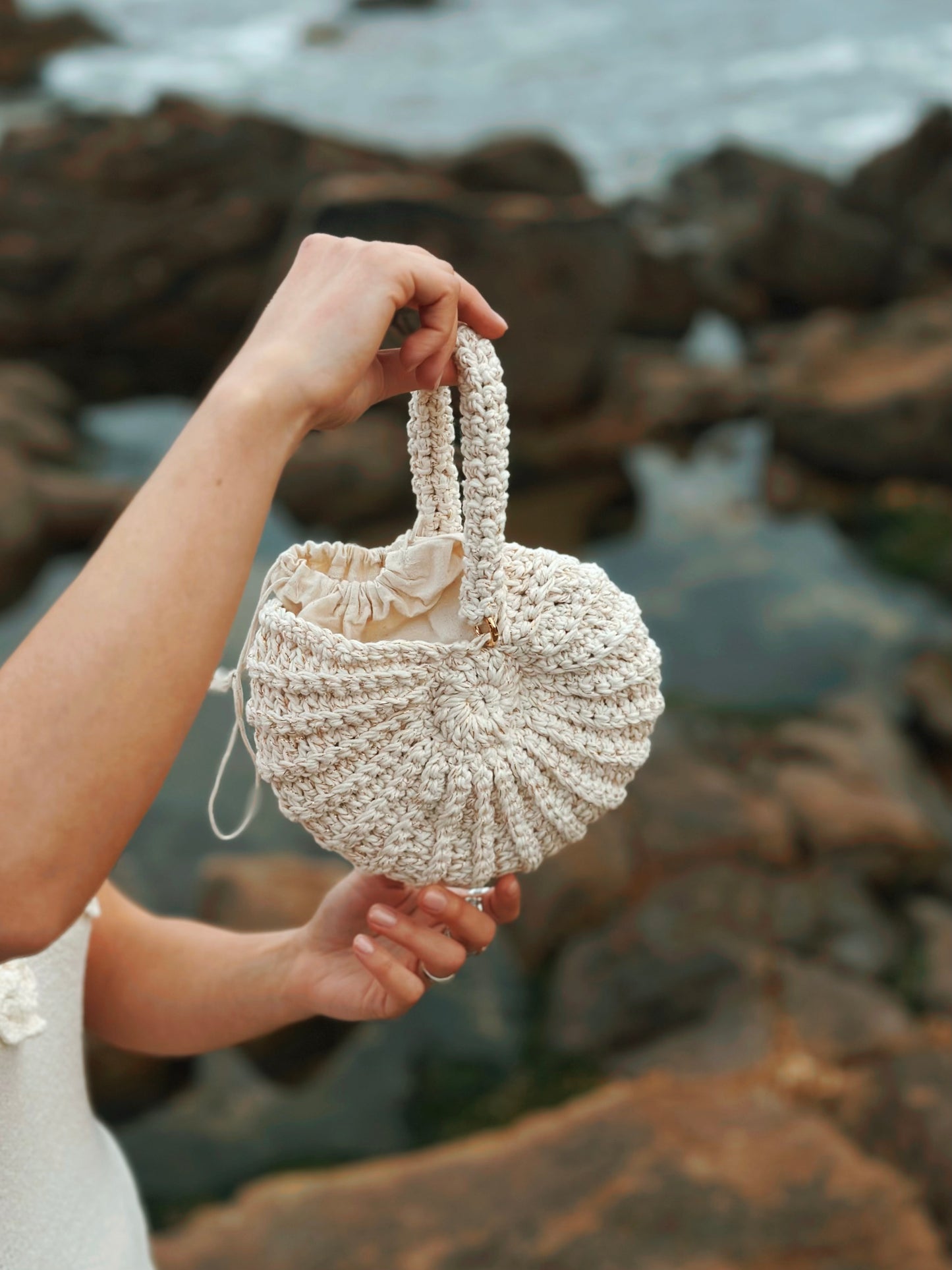 "Seashell Whisper" handbag